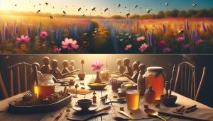 Ako vzniká med: Fascinujúca cesta od kvetu po pohár na vašom stole