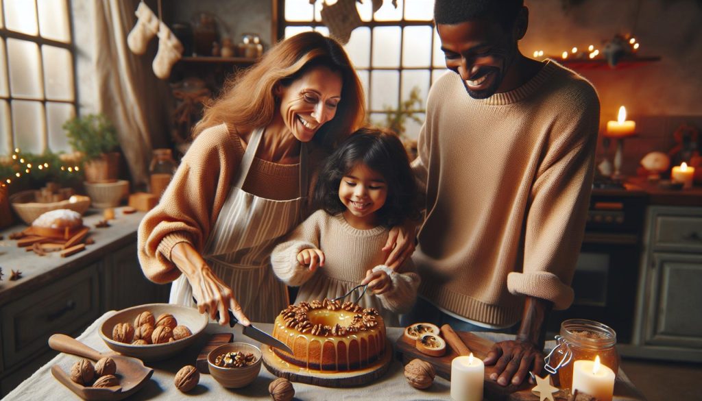 Helenčino pečenie orechový medový rez: rodinný poklad na sviatky