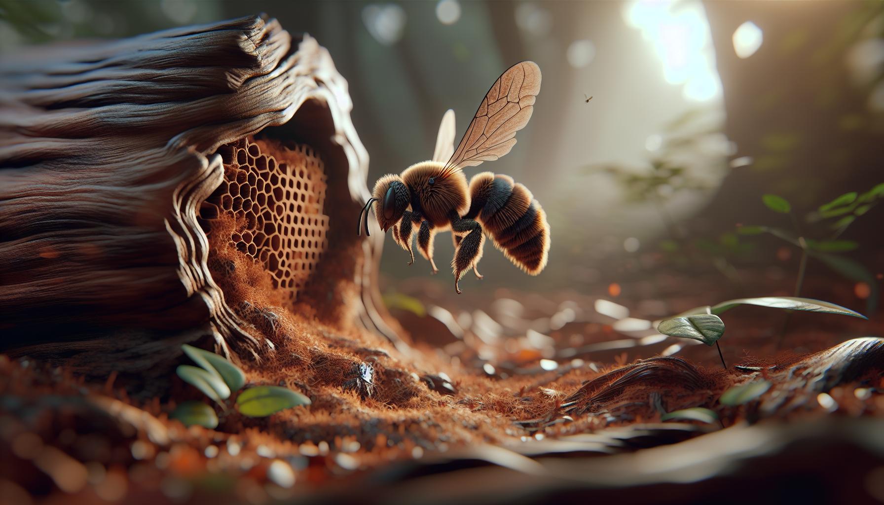 Biológia a ekológia včely Megachile pluto