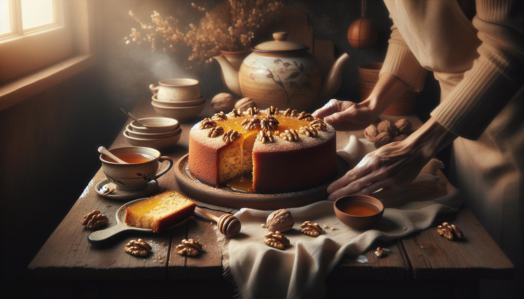 Helenčino pečenie orechový medový rez: rodinný poklad na sviatky 1 Helenčino pečenie orechový medový rez: rodinný poklad na sviatky